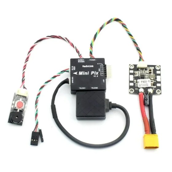 Radiolink Mini PIX Flight Controller & M8N GPS TS100 / SE100 GPS Same As Pixhawk FC for FPV Racing Drone Helicopter Airplane UAV